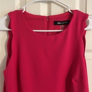 Anne Klein Scalloped Sleeveless Dress